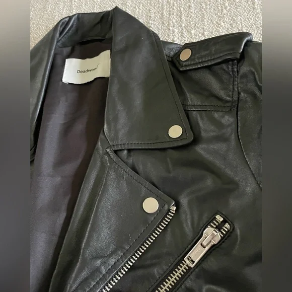 Deadwood Joan short biker jacket - Picture 7 of 15